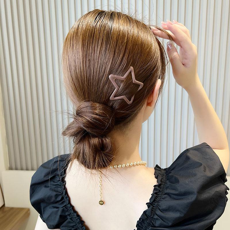 Set 5 Kẹp Tóc Hình Ngôi Sao Năm Cánh Xinh Xắn Cho Nữ CHLINS