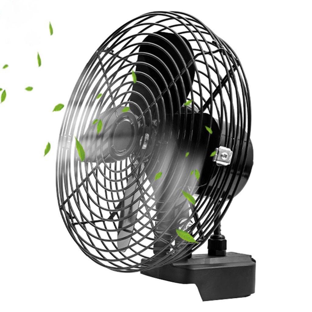 Thân quạt chạy pin Makita 8 inch, sài PIN THÔNG DỤNG - MODELL MỚI 2 TỘC ĐỘ GIÓ - CÓ CHẾ ĐỘ XOAY