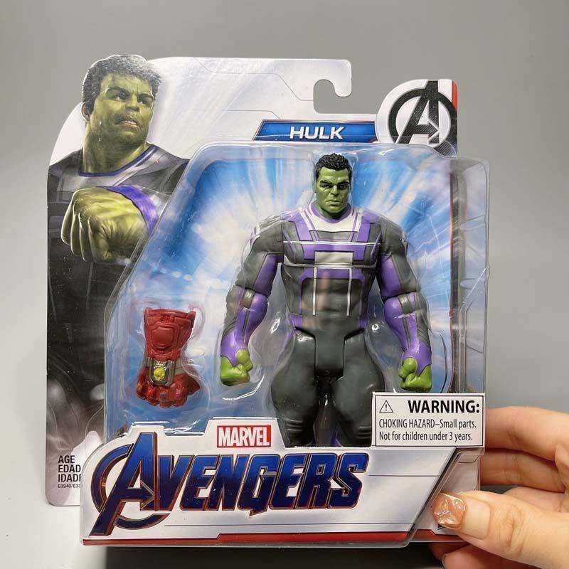 Búp Bê Mô Hình Nhân Vật captain america / iron man hulk / hulk / Khớp Cử Động Được Kích Thước 4 6 inch