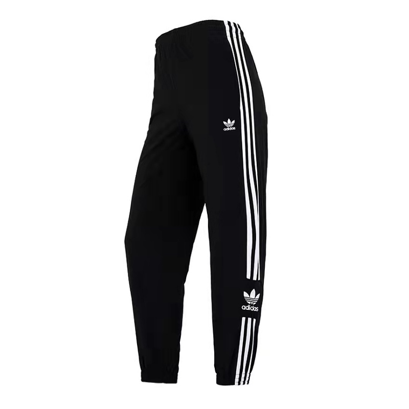 Quần jogger Kẻ Sọc Thêu logo adidas Co Giãn Thoáng Khí Nhanh Khô Dành Cho Nam Và Nữ