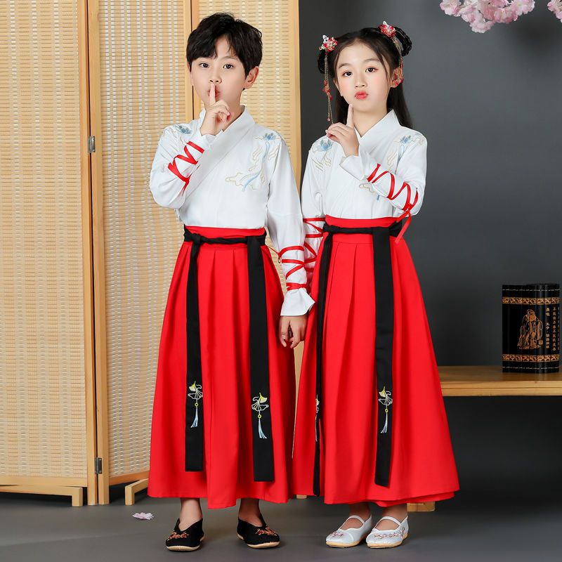Bộ Hán Phục Phong Cách Trung Hoa Xinh Xắn Cho Bé