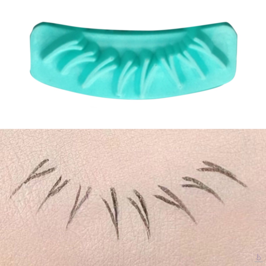 Con Dấu In Hình Lông Mi Dưới Cùng Nối Mi diy