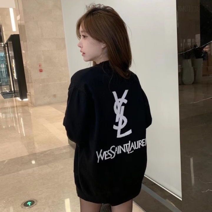 Áo Khoác cardigan Dệt Kim Dáng Rộng Thời Trang Thu Đông 2023 Cho Nữ