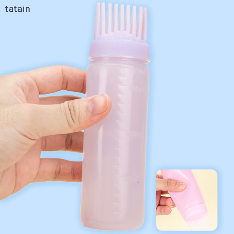 Bình Đựng Thuốc Nhuộm Tóc 180ml Bằng Nhựa Nhiều Màu Tùy Chọn