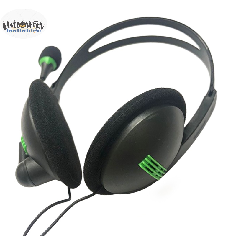 Tri Tai Nghe Có Dây Chống Ồn Giắc 3.5mm Kèm Mic Chuyên Dụng Cho laptop / Máy Tính vn