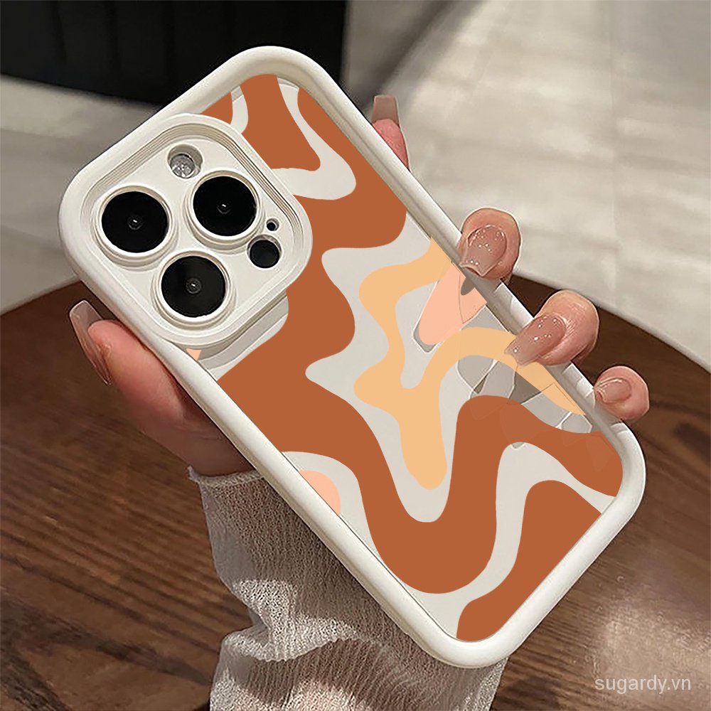 Ốp Điện Thoại Silicon Hình Gấu Nâu Cho iphone 12pro 13pro 14plus 15pro 7 8 12pro 13pro xs x 7plus 8plus xr 11promax 14promax 15prmax