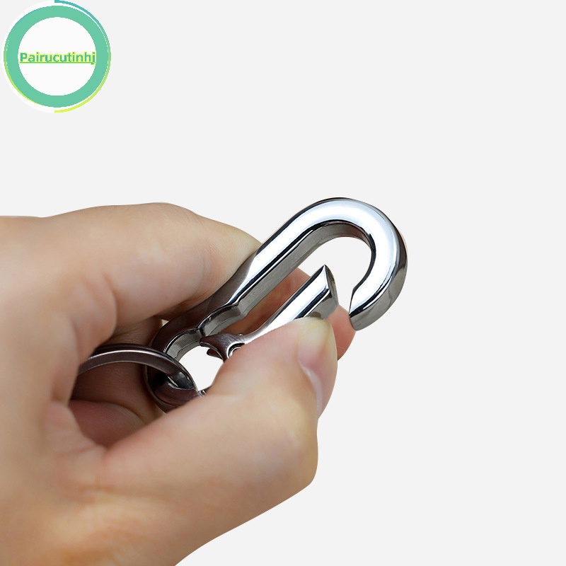 Parucutin Móc Chìa Khóa Bằng Thép Không Gỉ Chống Thất Lạc Trang Trí Xe Hơi vn