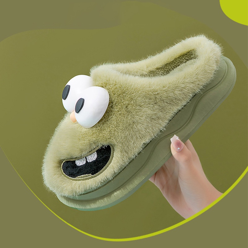 Dép cotton Chống Trượt Phong Cách Hàn Quốc Dễ Thương Cho Nữ