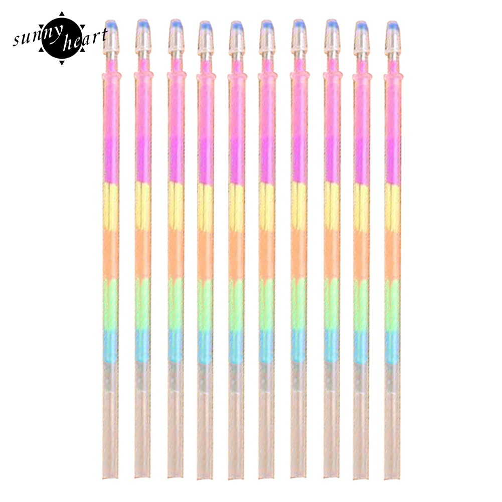 Set 10 Bút Mực 05mm Nhiều Màu Sắc 05mm