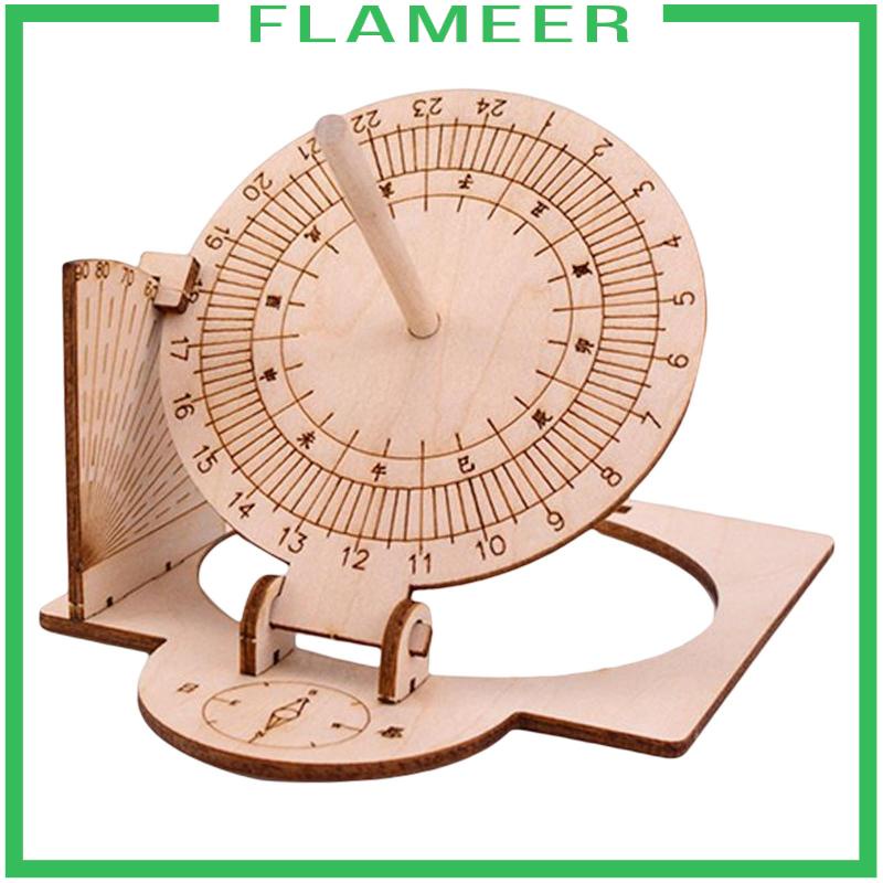 Aquatorial Bộ Lắp Ráp Mô Hình Đồng Hồ Thủ Công Bằng Gỗ