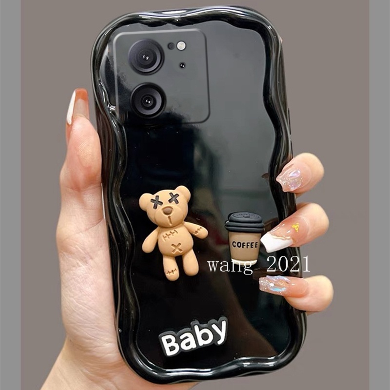 Ốp Điện Thoại Mềm In Hình Gấu Bông 3d Bảo Vệ Toàn Diện Cho xiaomi 13t xiaomi 13t pro 5g xiaomi 13t pro 5g