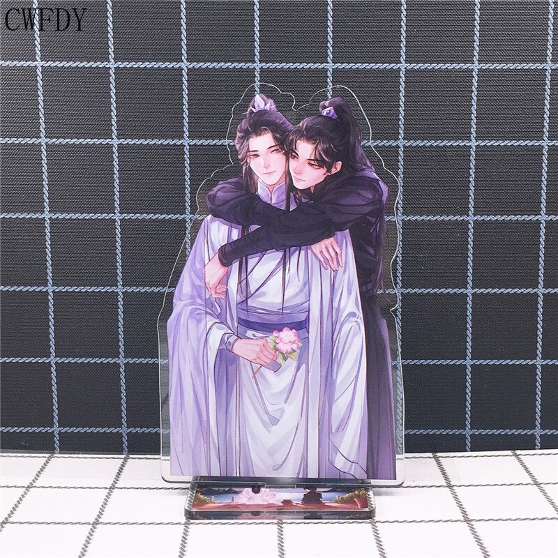 Mô hình Standee HUSKY VÀ SƯ TÔN MÈO TRẮNG CỦA HẮN BL đam mỹ Mặc Nhiên Sở Vãn Ninh Acrylic manhua trang trí trưng bày