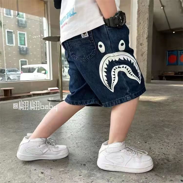 Hàng Mới Về Áo Thun cotton Ngắn Tay Màu Tương Phản In Chữ Phong Cách Nhật Bản Thời Trang Mùa Hè Cho Bé Trai