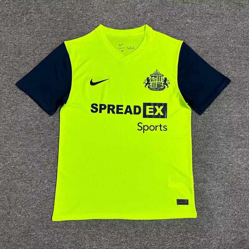 Áo Thun Đá Banh Tay Ngắn Nhanh Khô In Số 23-24 sunderland 2 Size s-Xl