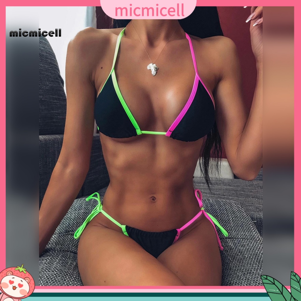 Bộ Đồ Bơi bikini Mềm Mại Không Gọng Quyến Rũ Cho Nữ