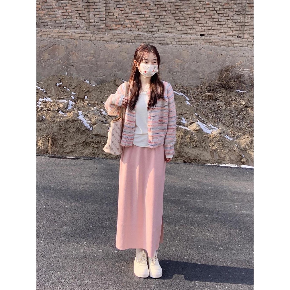 Bộ Áo Thu Đông Cao Cấp Phong Cách Thời Trang Hàn Quốc Mới Cho Nữ