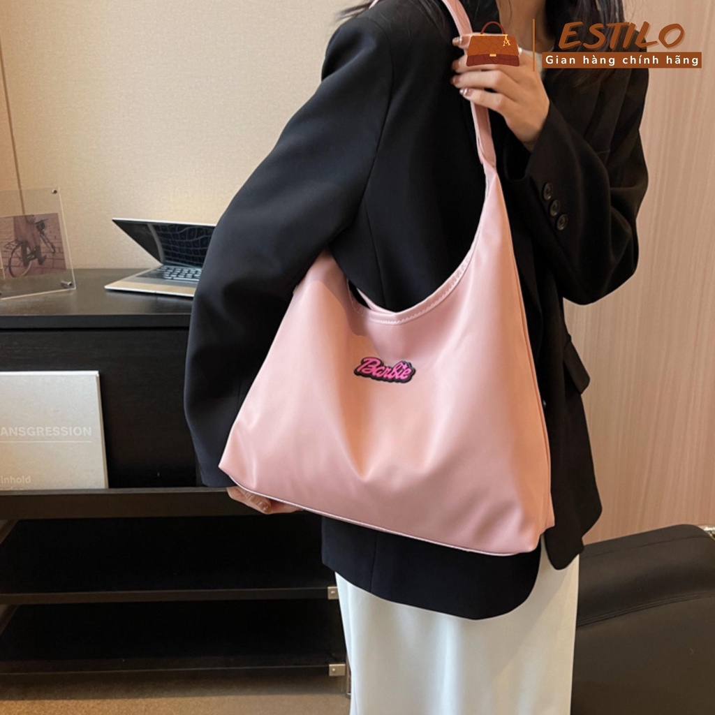 Túi tote đeo vai ESTILO, túi tote đi học, đi làm size 36cm HA393