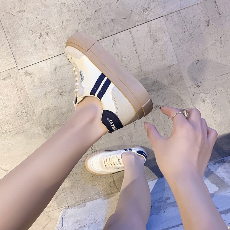 Az Giày Thể Thao Đế Dày Thoáng Khí Phối Màu Phong Cách retro 2023 Cho Nữ