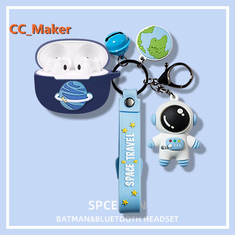 For EDIFIER W320TN Headphone Case Kaws Creative Cartoon Bear Keychain Pendant EDIFIER W220T Silicone