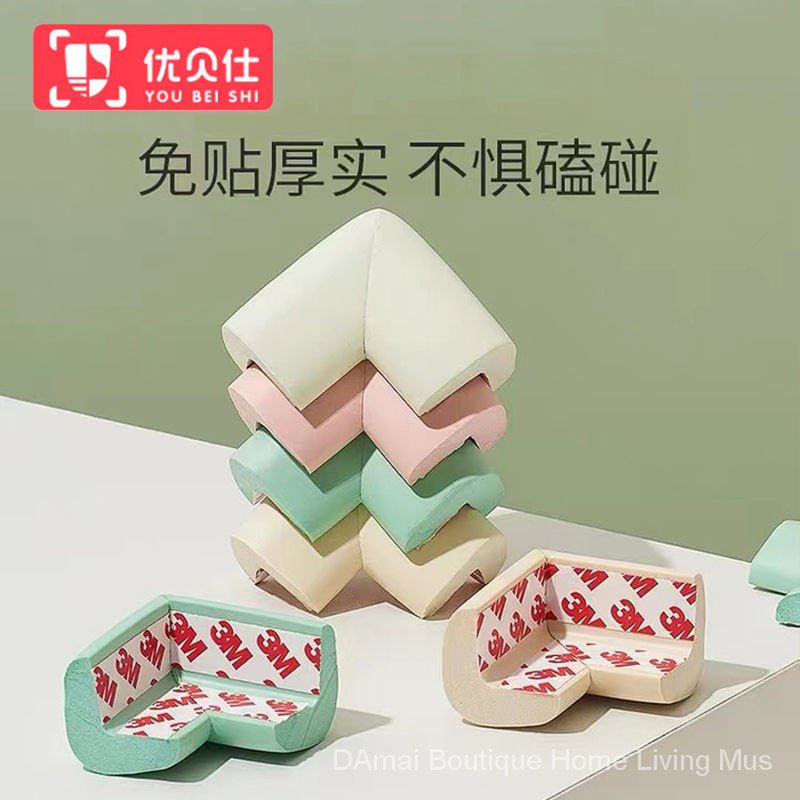 Miếng Bọc Góc Cạnh Bàn / Cà Phê / Góc Bàn Dày Dặn Chống Va Chạm Bảo Vệ An Toàn Cho Bé