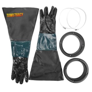 Găng tay cát 60cm kèm vòng chữ o 60cm chuyên dụng cho tủ sandblast