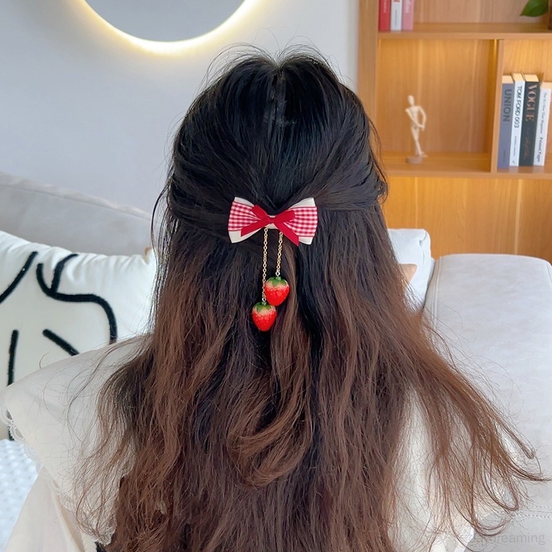 Kẹp Tóc Hình Nơ Ruy Băng Xinh Xắn Cho Nữ