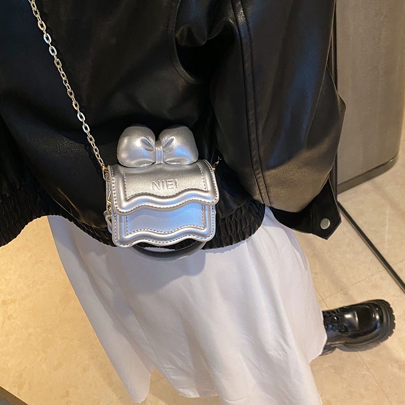 Mới Túi Xách Da mini  Đeo Chéo Thời Trang Hàn Cho Nữ