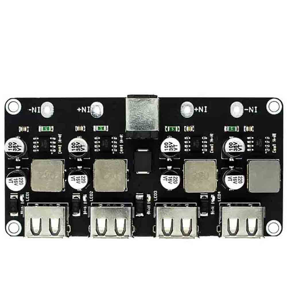 Bảng Mạch Hạ Áp qc3.0 qc2.0 usb dc-dc 6-32v 9v 12v 24v Sang Sạc Nhanh 5v