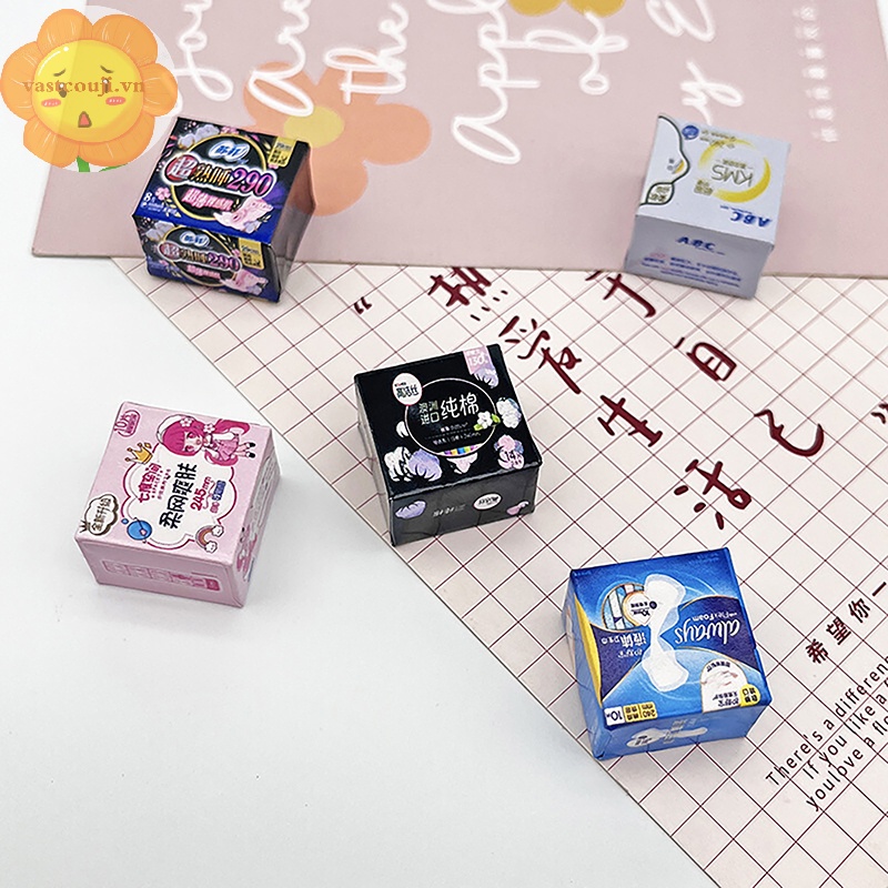 Bộ 5 Món Đồ Chơi Búp Bê Vệ Sinh mini Cho Bé
