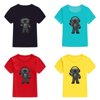Mingyuan Loa Người Hoạt Hình Skibidi Nhà Vệ Sinh Áo Thun Trẻ Em Áo Thun Nữ Tay Ngắn Rời Unisex Thanh Thiếu Niên Tee Top