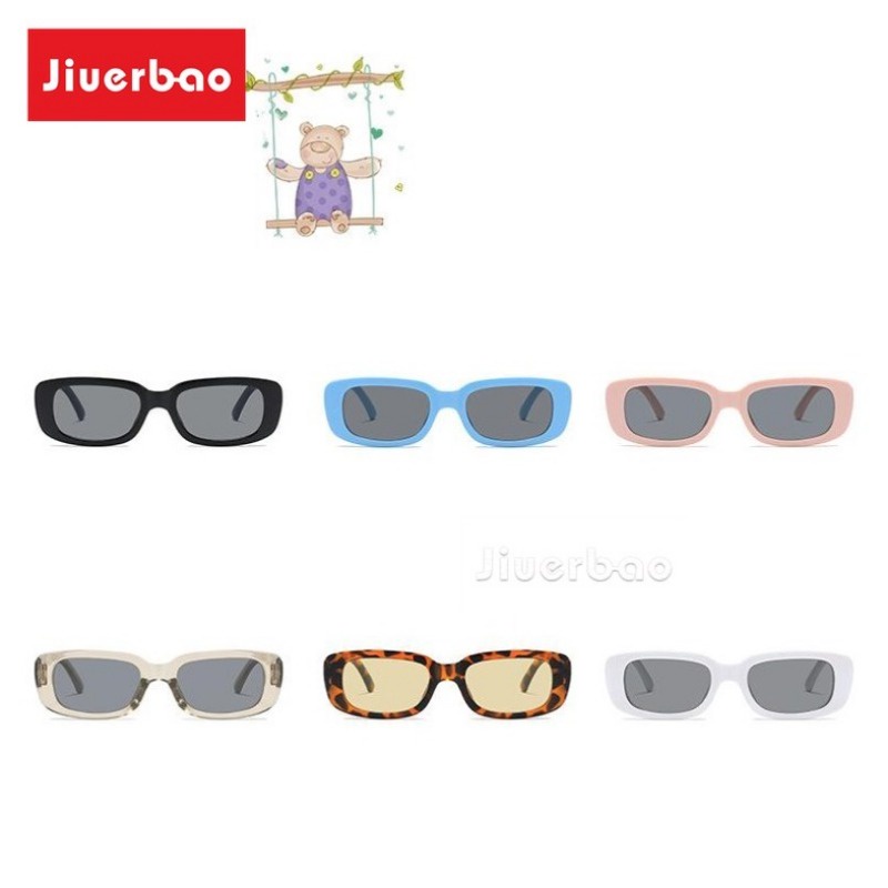 Kính Mát Gọng Vuông Chống Tia uv Phong Cách Hàn Quốc Dành Cho Bé Trai Và Bé Gái 54-18 - 128
