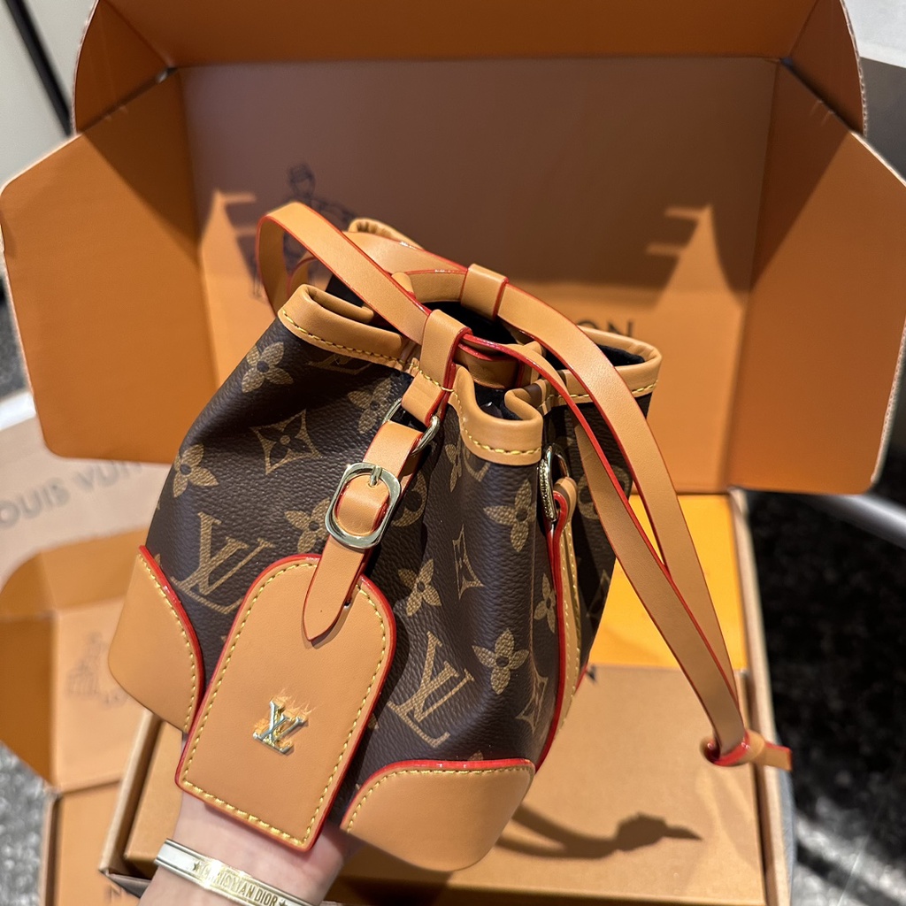 L-tiro Túi Đeo Chéo Vai Bằng Sợi Nhỏ Phong Cách Retro Cho Nữ