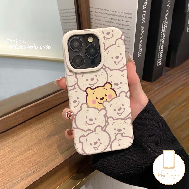 Hoạt Hình Ốp Điện Thoại Mềm Hình winnie the pooh Cho iphone 15 13 11 14 12 pro max x 7plus xr 8 15 7 6s 6 plus xs max se 2020