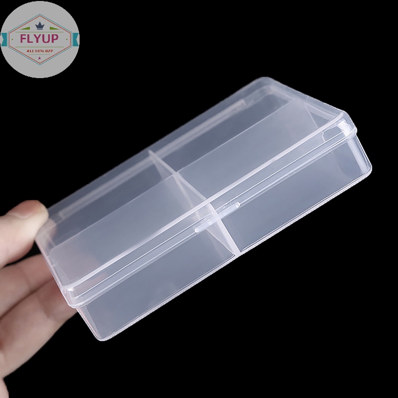 Flyup Hộp Nhựa Hình Vuông Trong Suốt Đựng Trang Sức Tiện Dụng vn