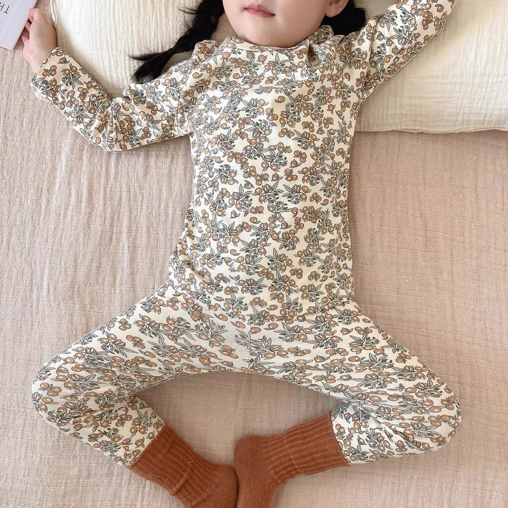 Bộ Quần Lót Nhung Dài Độ Co Giãn Cao Mặc Ở Nhà Phong Cách Bắc Âu Cho Nam Và Nữ