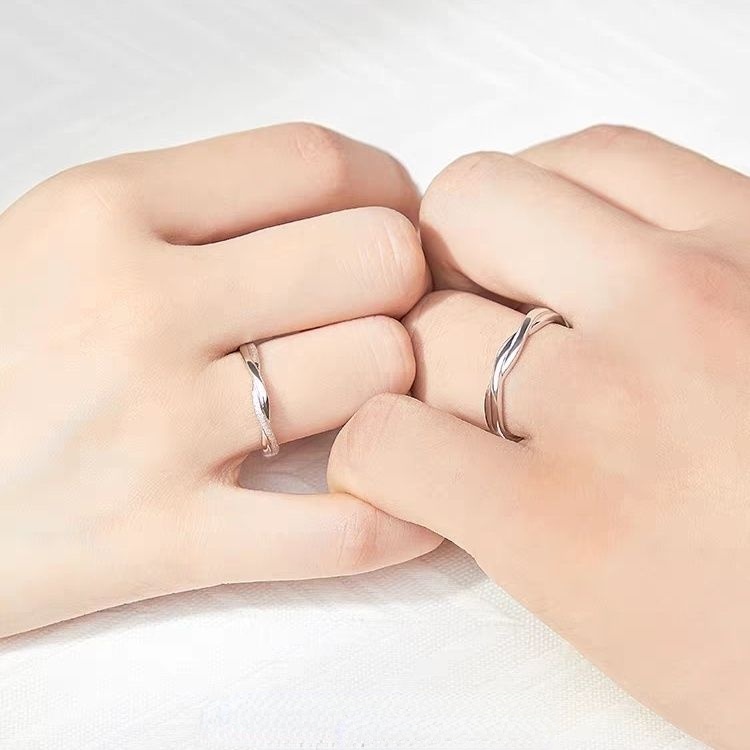 Cặp Nhẫn Đôi In Chữ endless love Đơn Giản Cá Tính Dành Cho Nam Nữ