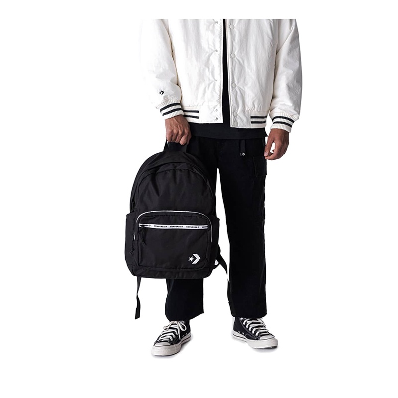 Balo Converse Unisex Go 2 Large Logo - Converse Black