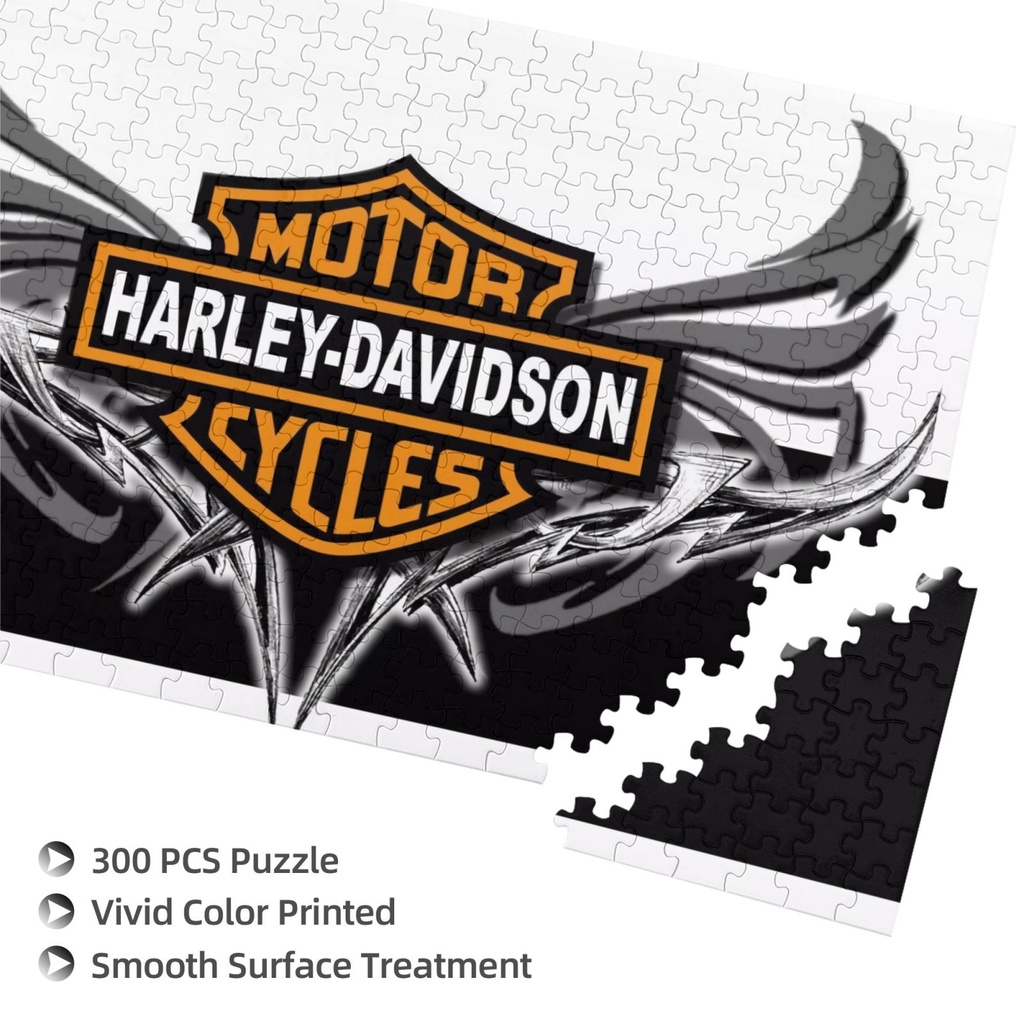 Harley Davidson Bộ Đồ Chơi Xếp Hình 300 Mảnh Cho Bé