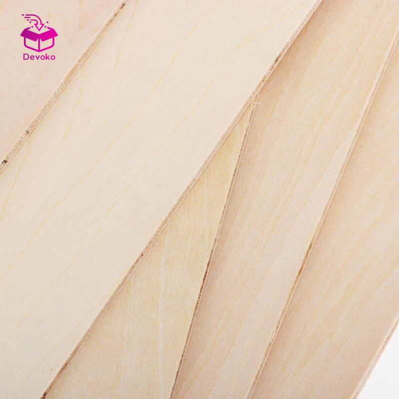 Bộ 10 Tấm Gỗ Mỏng Dùng Làm Mô Hình Máy Bay Được Khắc