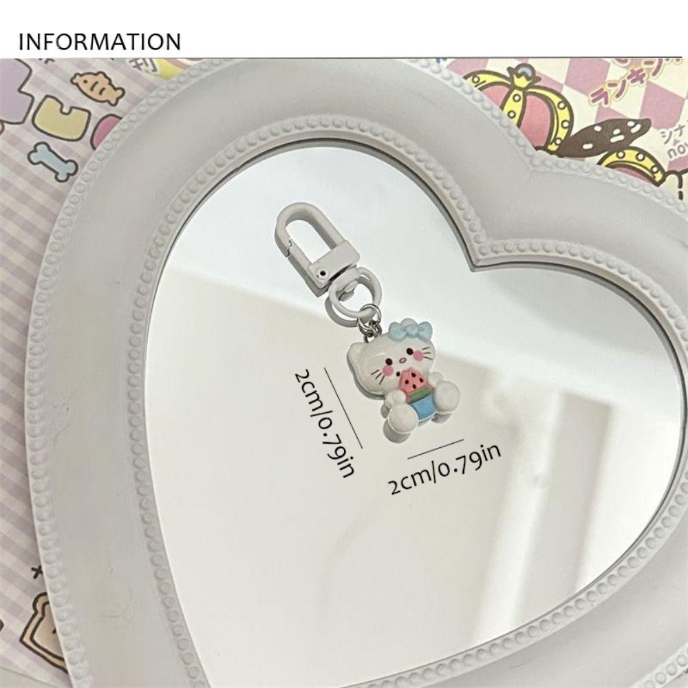 Mluck Móc Khóa Hình Que Kem / kuromi / pachacco resin cinnamoroll mini / Dưa Hấu / Mèo kt my melody Xinh Xắn