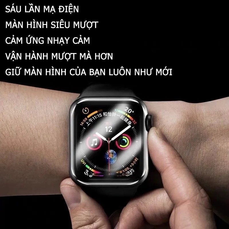 Iwatch series 8 7 6 5 4 3 2 1 watch 3D phim bảo vệ 41mm45mm 40mm44mm 38mm42mm49mm bảo vệ màn hình đồng hồ chất rắn