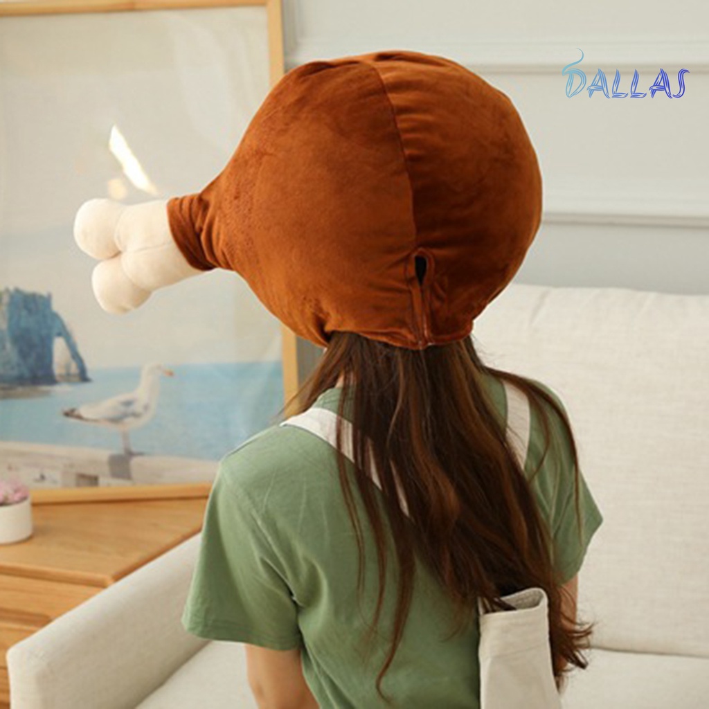 Mũ Nhồi Bông Mềm Mại Hình Bánh Mì / Bánh Mì / Gà Con Đáng Yêu Dành Cho Bé Ngủ