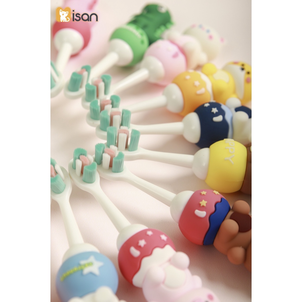 Bán chải đánh răng Misan hình Thú To cầm chắc tay cho bé CarynShop