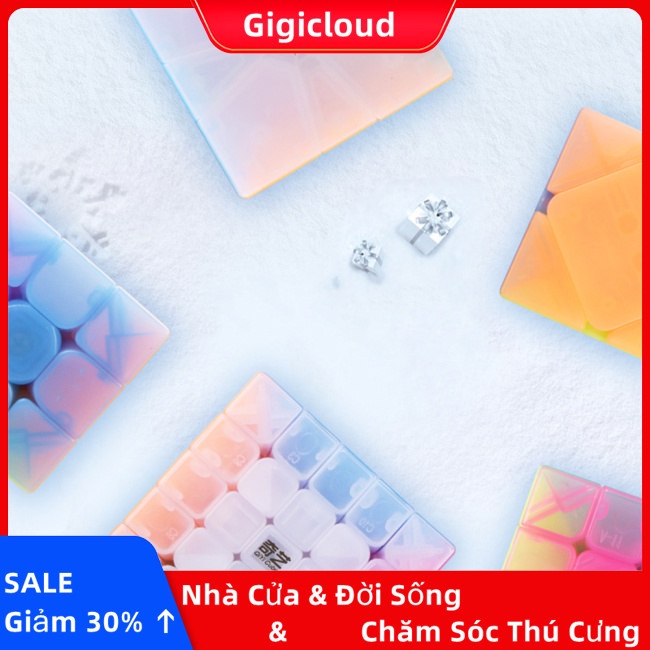 Gigicloud Khối Rubik Ma Thuật Không Màu