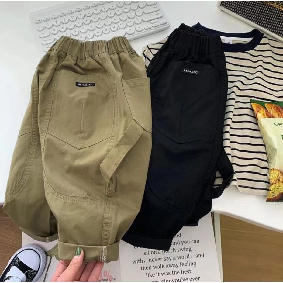 Quần Dài Phong Cách Hàn Quốc Mới Cho Bé Trai