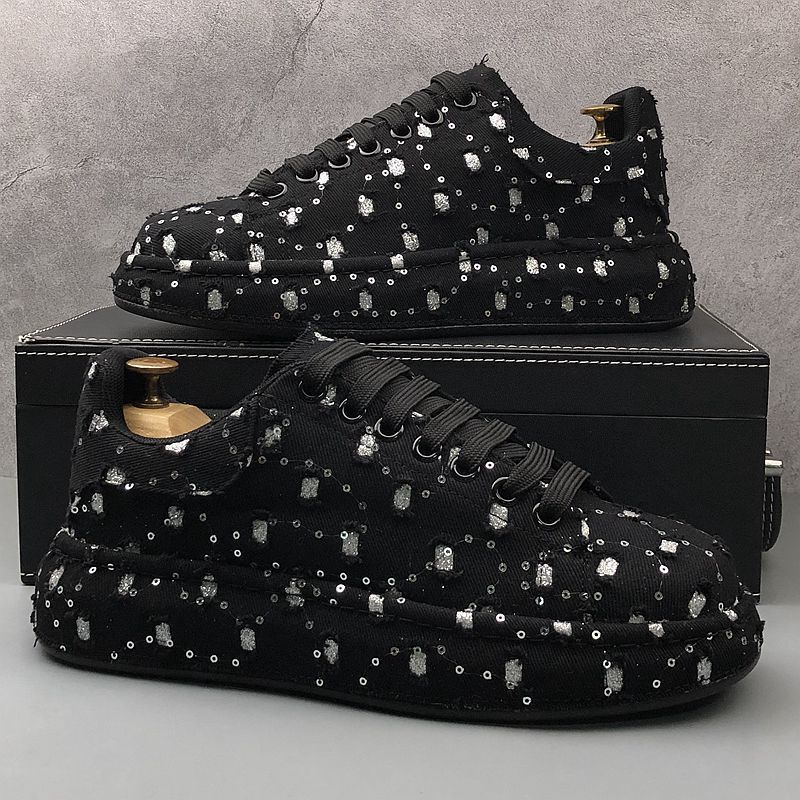 Giày seaker nam， giày nam，giày thể thao đế thấp，giày thượng đình，giày chạy bộ，Giày Thể Thao Màu Trơn Chống Sốc Thời Trang Cho Nam，xanh，đen，trắng，xám，air force，air force，giày nam phong cách