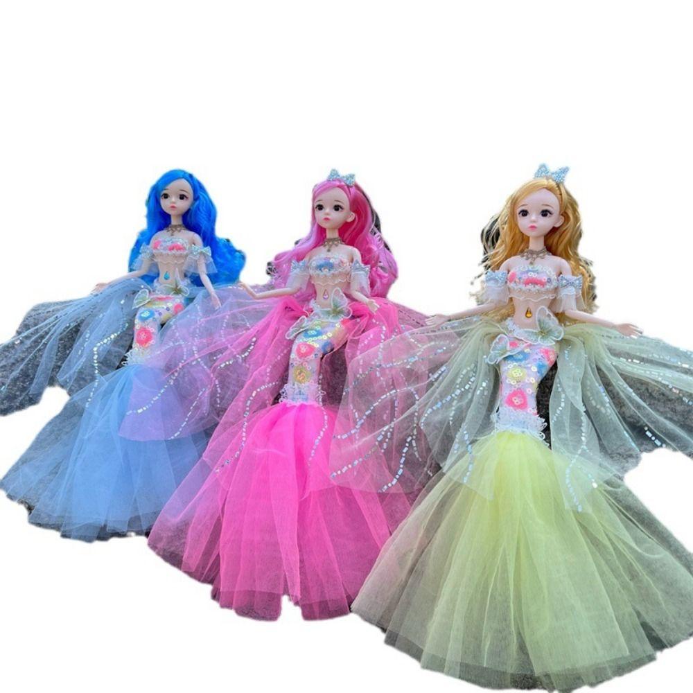 Mmluck Búp Bê Nàng Tiên Cá Biết Hát Nàng Tiên Cá Bằng Nhựa An Toàn Nhiều Màu Sắc Dễ Thương Có Thể Di Chuyển Đồ Chơi Nhà Tắm