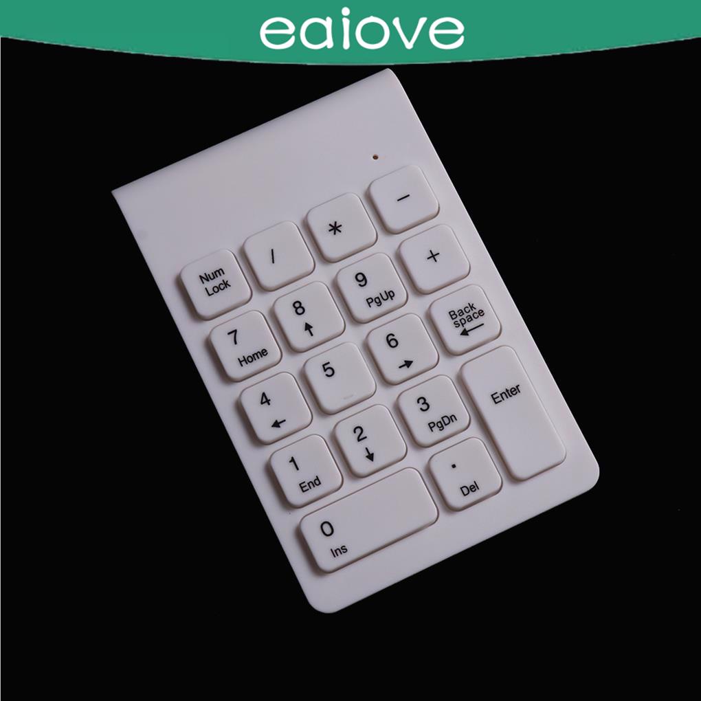 Bàn Phím Số 18 Phím Không Dây 2 Ghz usb Dành Cho laptop notebook