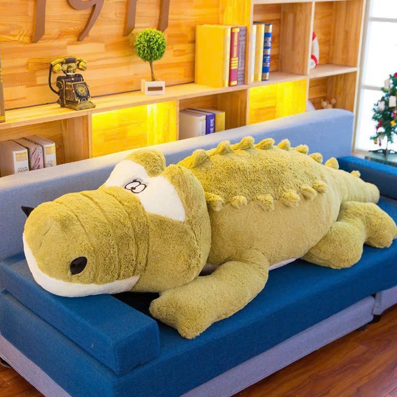Gấu bông cá sấu chúa 1m6 siêu to hàng quảng châu mềm mịn