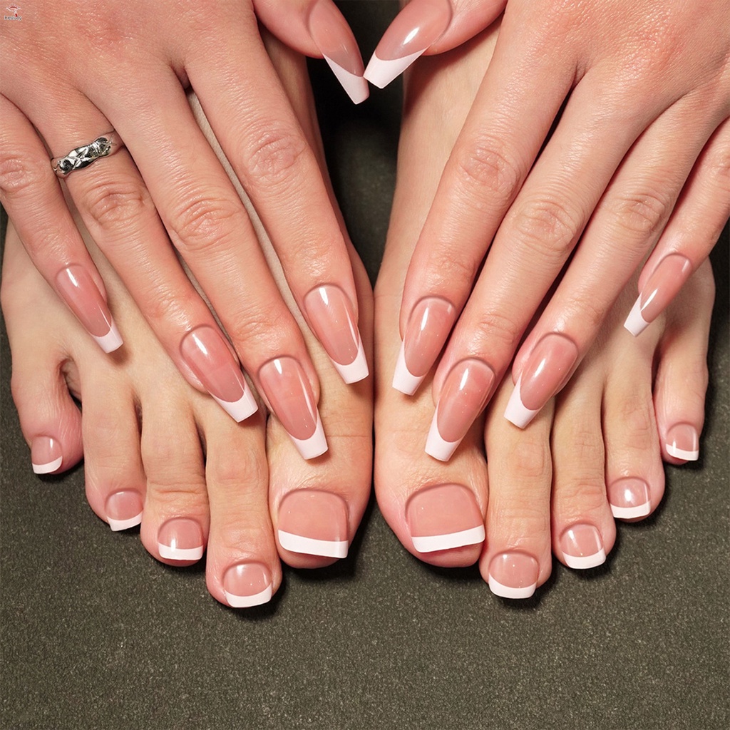 Móng Tay Giả Múa Ba Lê Trung Bình Không gel Và uv Cần Thiết